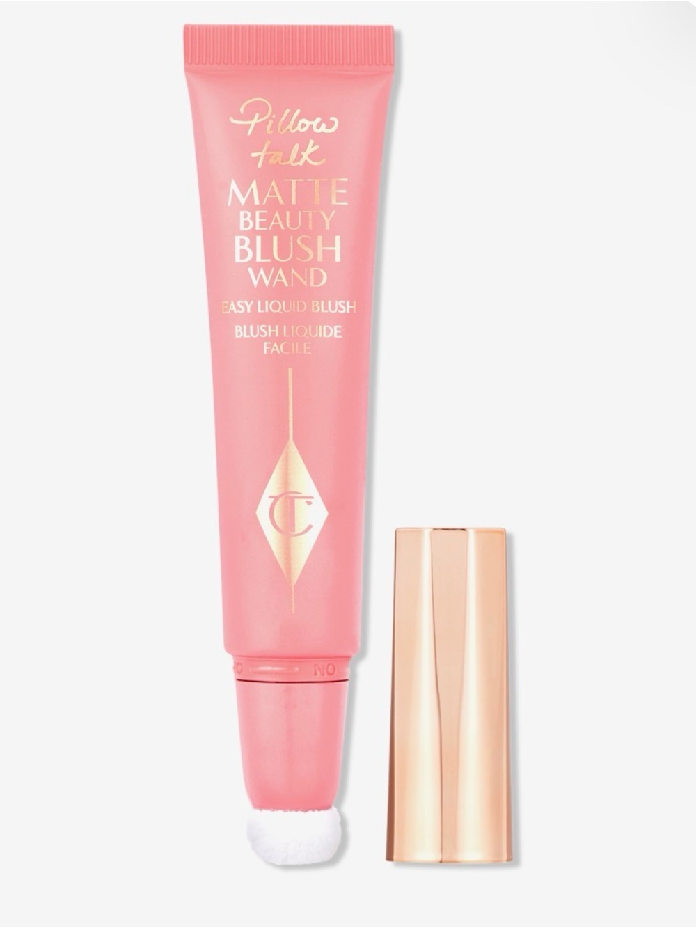 Charlotte Tilbury Pillow Talk Matte Beauty Blush Wand - shade Pink Pop- NIB